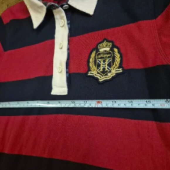 Polo by Ralph Lauren Red and Blue Striped Dress - Picture 2 of 5